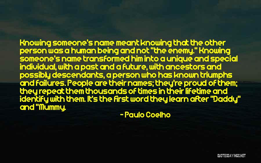 Being Special Person Quotes By Paulo Coelho