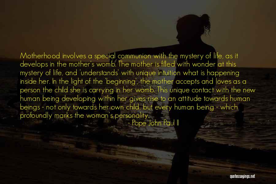 Being Special Person Quotes By Pope John Paul II Being Special Person Quotes By Pope John Paul II