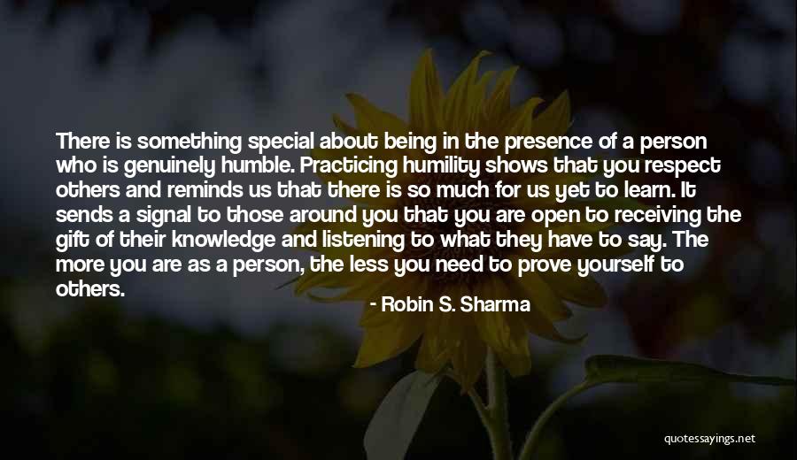 Being Special Person Quotes By Robin S. Sharma