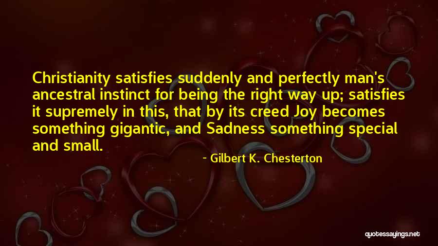 Being Special Quotes By Gilbert K. Chesterton