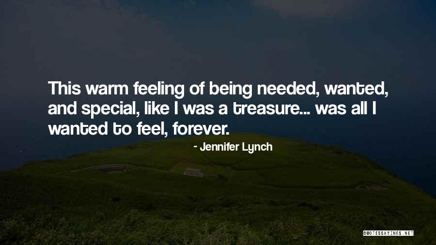 Being Special Quotes By Jennifer Lynch