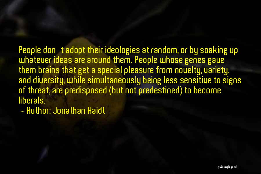 Being Special Quotes By Jonathan Haidt