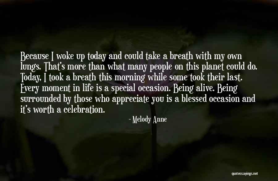 Being Special Quotes By Melody Anne