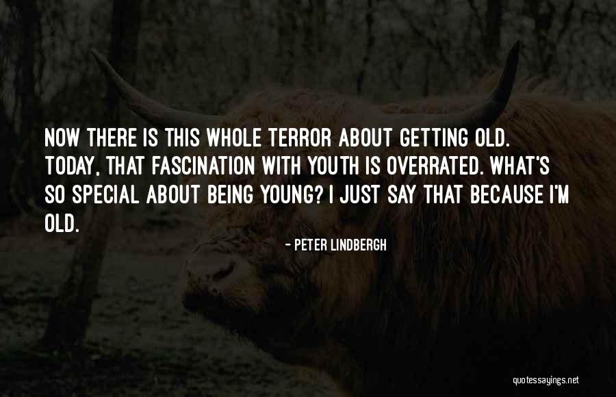 Being Special Quotes By Peter Lindbergh