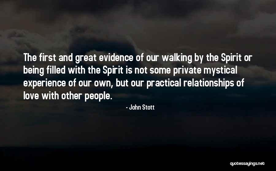 Being Spirit Filled Quotes By John Stott