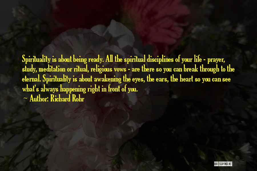 Being Spiritual Not Religious Quotes By Richard Rohr