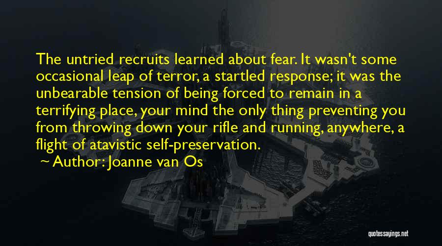 Being Startled Quotes By Joanne Van Os