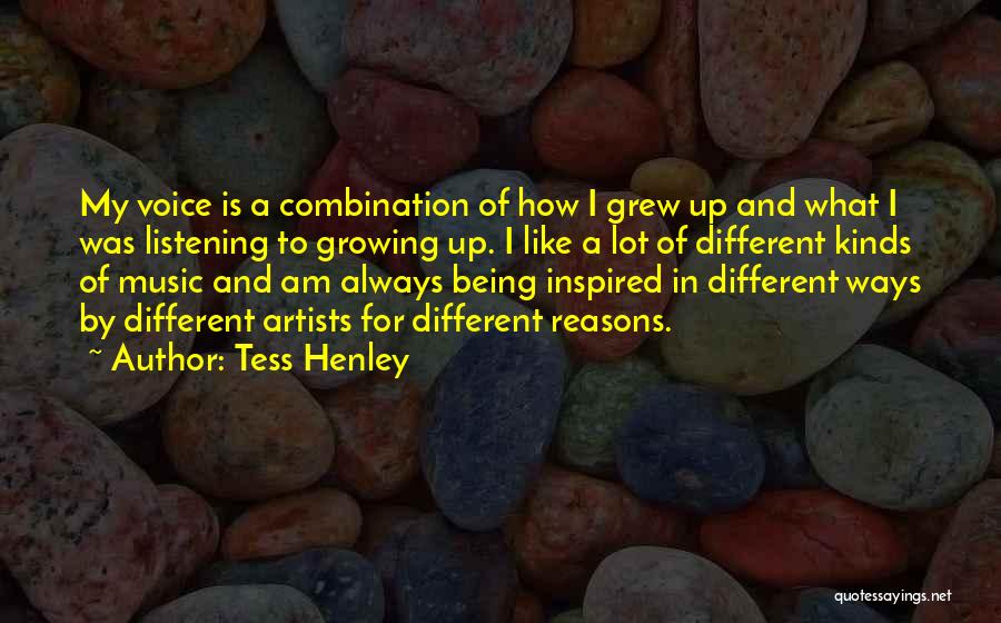 Being Still And Listening Quotes By Tess Henley