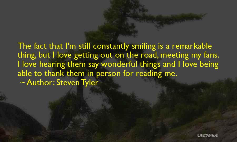 Being Still In Love Quotes By Steven Tyler