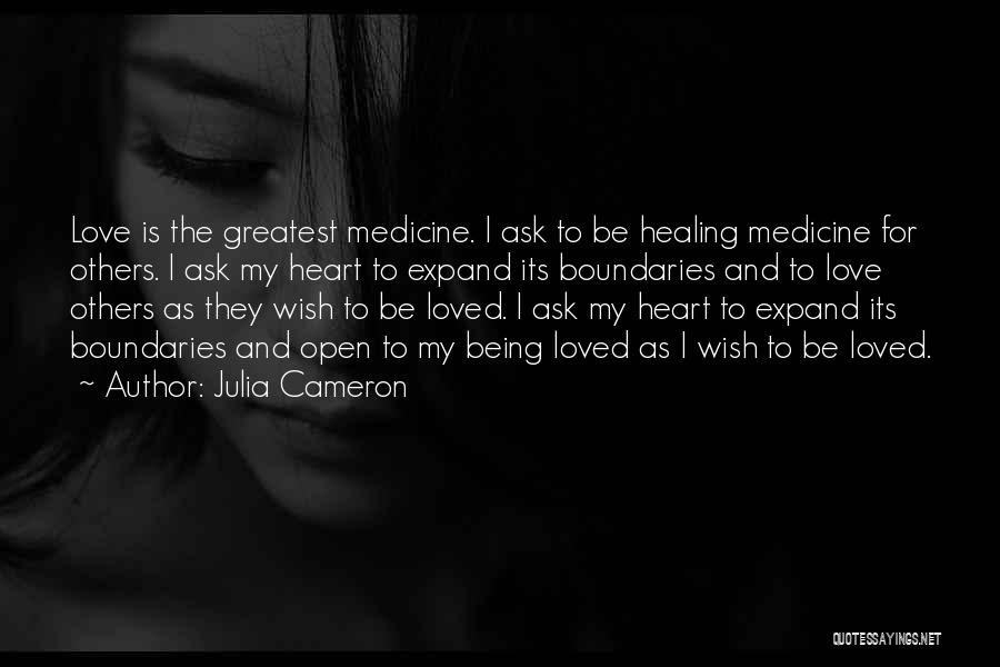 Being Still In Love With Your Ex Quotes By Julia Cameron