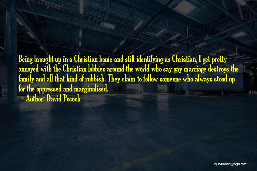 Being Stood Up Quotes By David Pocock