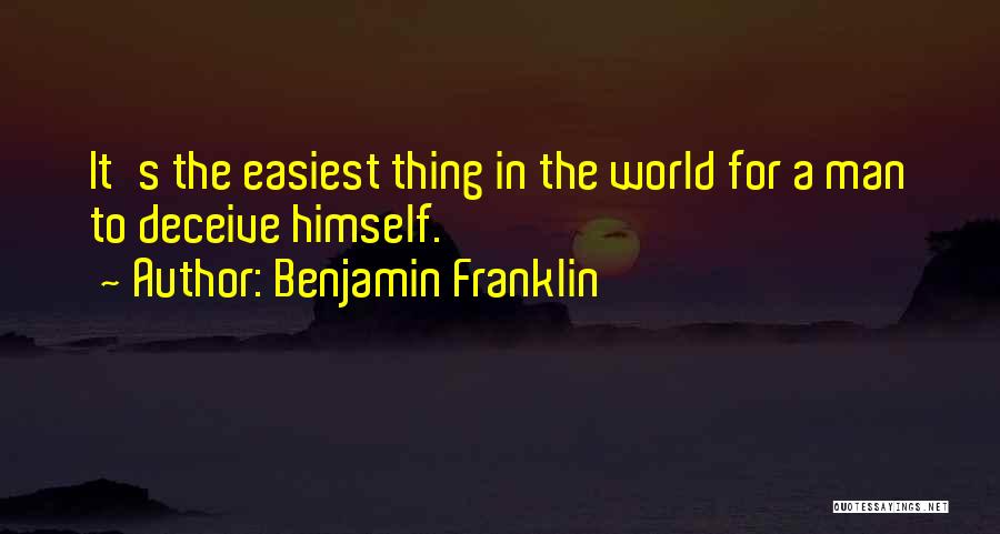 Being Strong Man Quotes By Benjamin Franklin