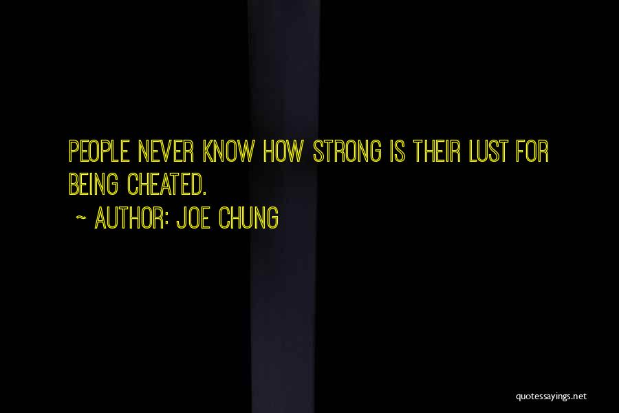 Being Strong On Your Own Quotes By Joe Chung