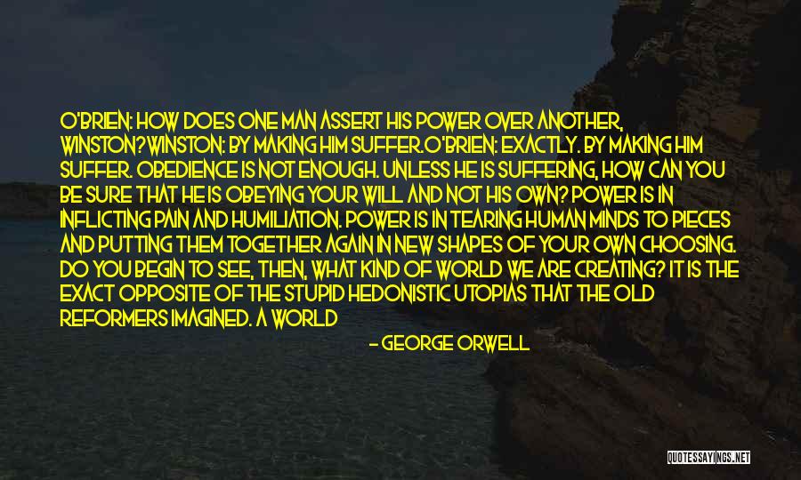 Being Stupid And In Love Quotes By George Orwell