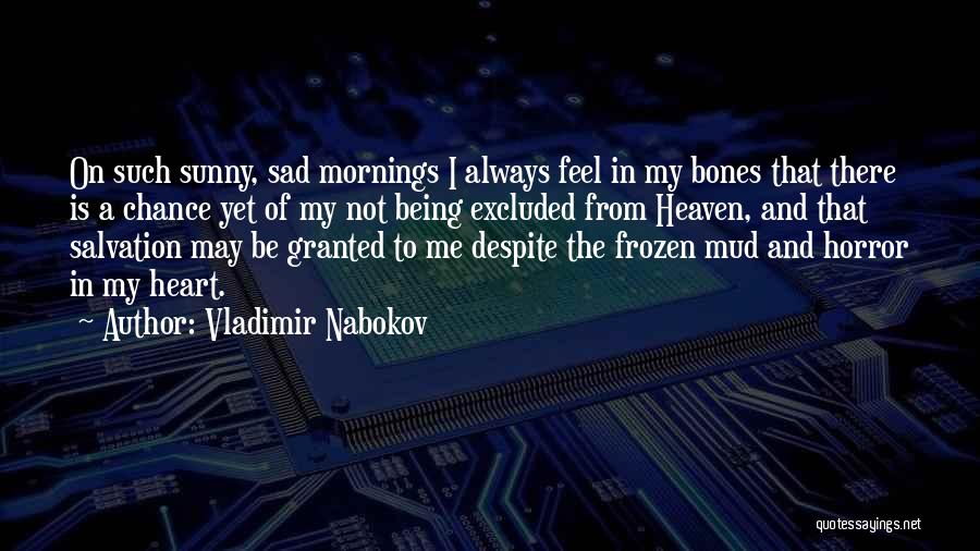 Being Sunny Quotes By Vladimir Nabokov