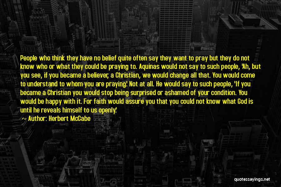 Being Surprised By God Quotes By Herbert McCabe
