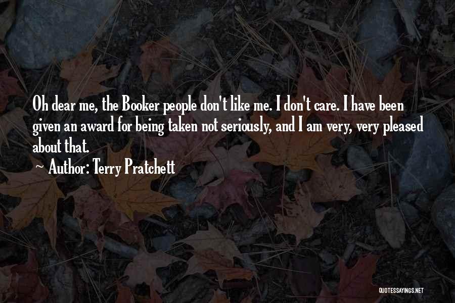 Being Taken Seriously Quotes By Terry Pratchett