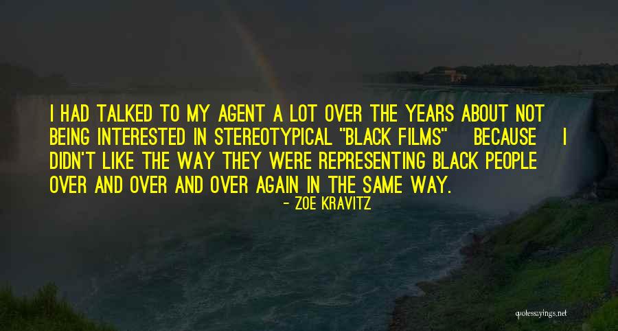 Being Talked About By Others Quotes By Zoe Kravitz