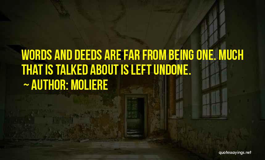 Being Talked Quotes By Moliere