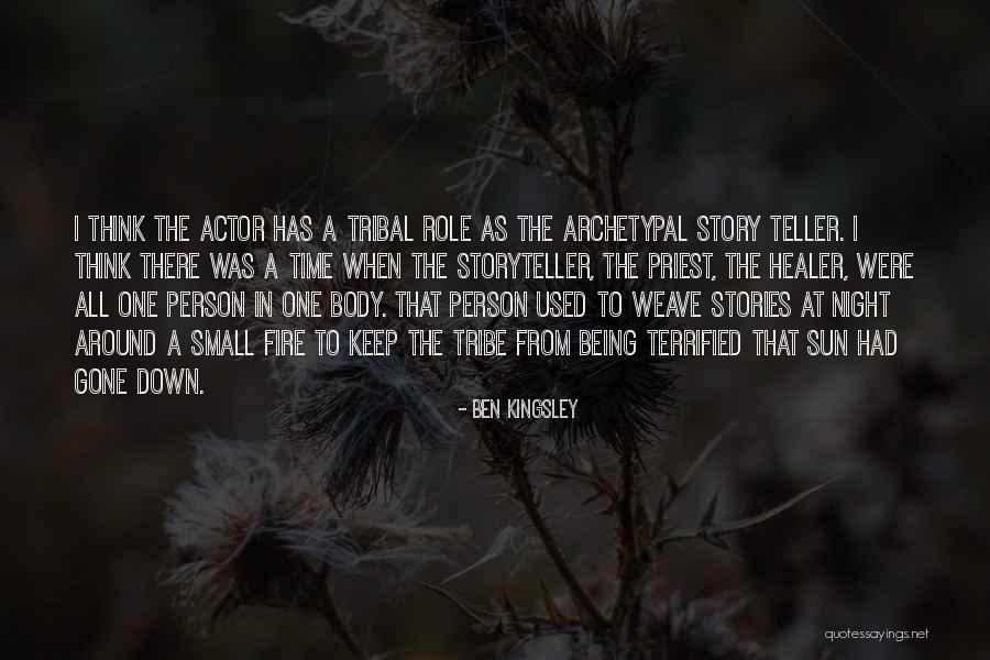 Being Terrified Quotes By Ben Kingsley Being Terrified Quotes By Ben Kingsley
