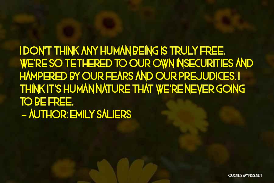 Being Tethered Quotes By Emily Saliers