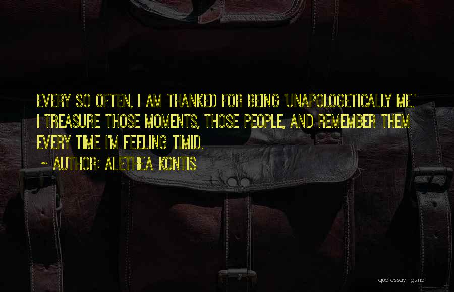 Being Thanked Quotes By Alethea Kontis