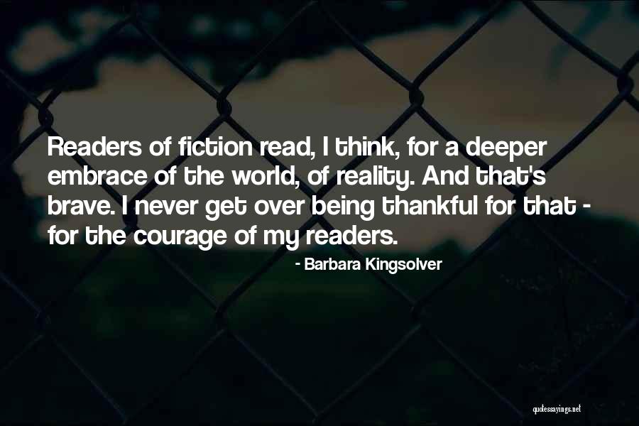 Being Thankful Quotes By Barbara Kingsolver