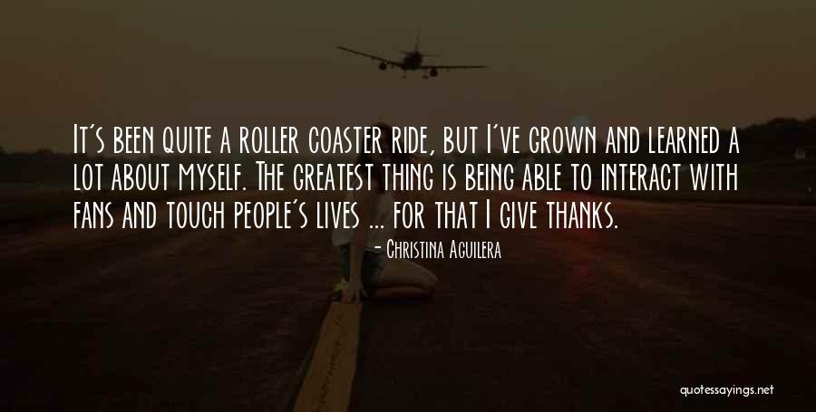 Being Thankful Quotes By Christina Aguilera Being Thankful Quotes By Christina Aguilera