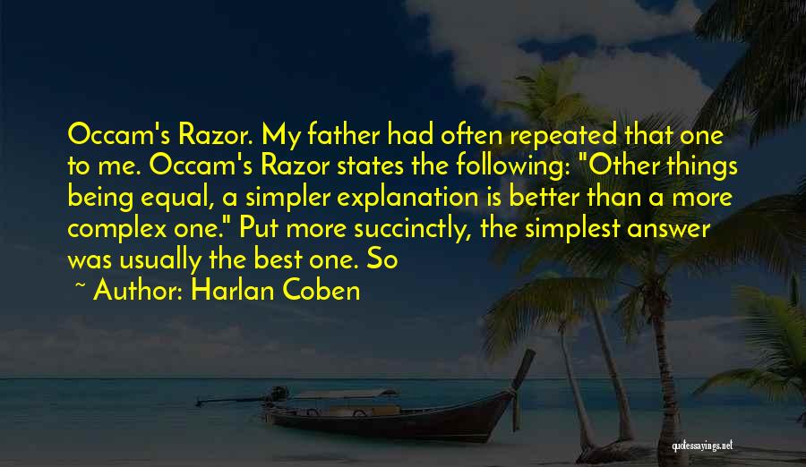 Being The Best Father Quotes By Harlan Coben