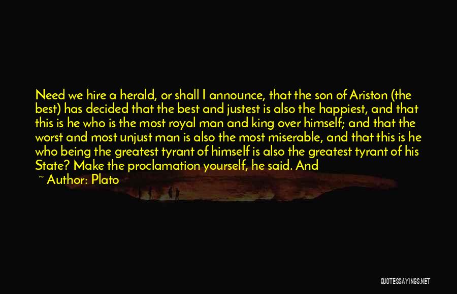 Being The Best Man Quotes By Plato