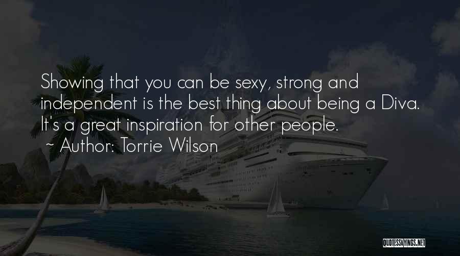 Being The Best That You Can Be Quotes By Torrie Wilson