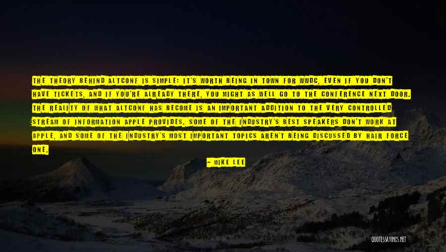 Being The Best You Quotes By Mike Lee