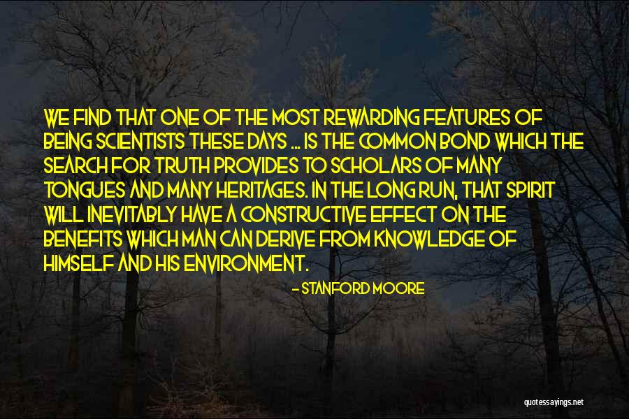 Being The Common Man Quotes By Stanford Moore Being The Common Man Quotes By Stanford Moore
