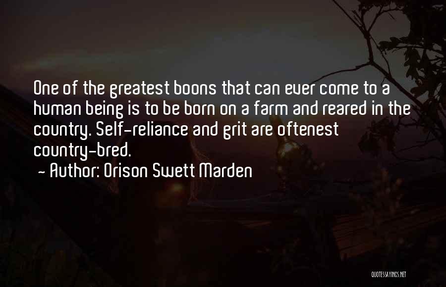 Being The Greatest Quotes By Orison Swett Marden