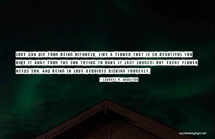 Being The One That Got Away Quotes By Laurell K. Hamilton Being The One That Got Away Quotes By Laurell K. Hamilton