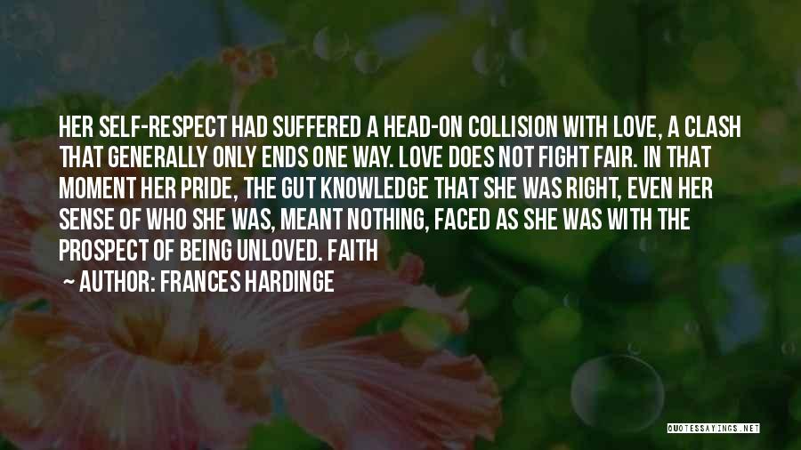 Being The Only One In Love Quotes By Frances Hardinge