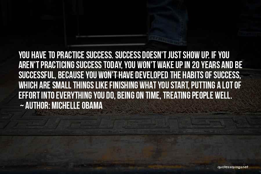 Being The Only One Putting In Effort Quotes By Michelle Obama