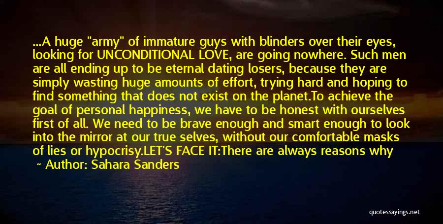 Being The Only One Trying In A Relationship Quotes By Sahara Sanders