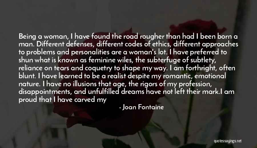 Being The Other Woman Quotes By Joan Fontaine