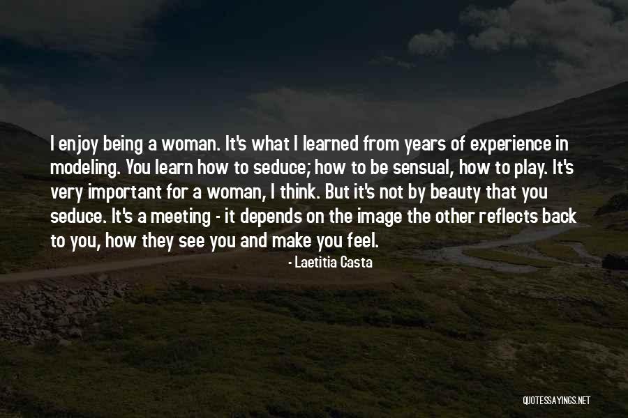 Being The Other Woman Quotes By Laetitia Casta