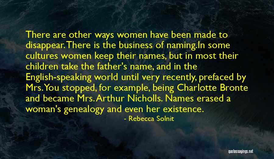 Being The Other Woman Quotes By Rebecca Solnit