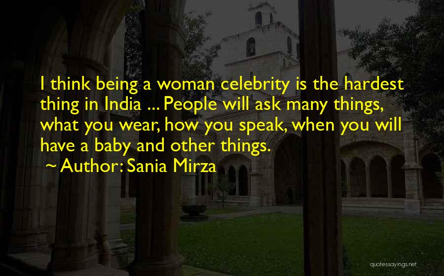 Being The Other Woman Quotes By Sania Mirza