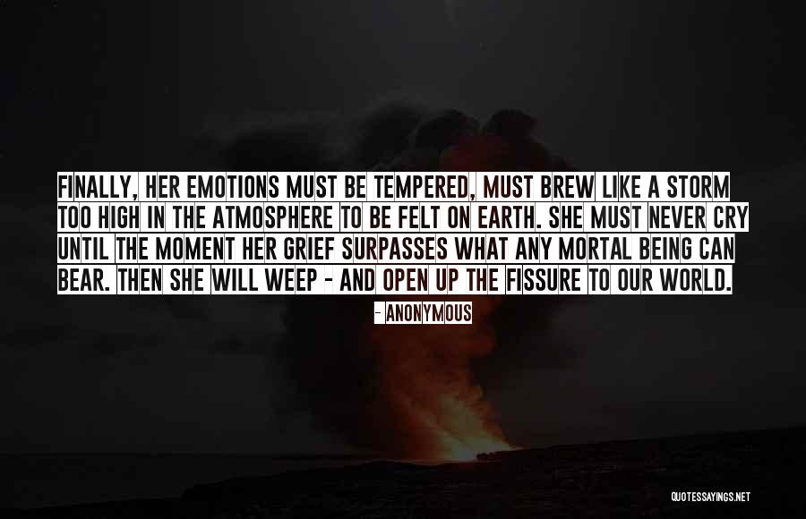 Being The Storm Quotes By Anonymous Being The Storm Quotes By Anonymous