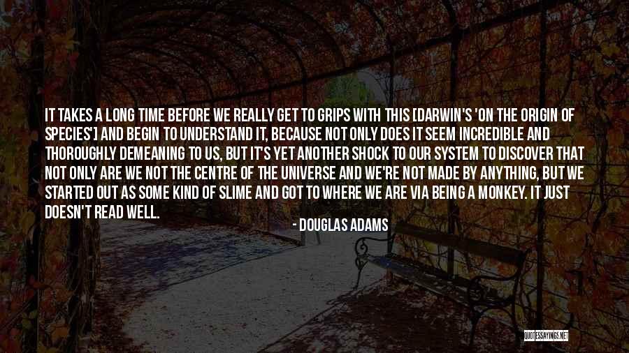 Being The Universe Quotes By Douglas Adams