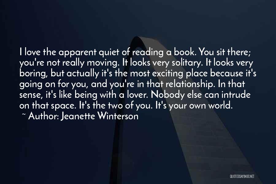 Being There For Your Love Quotes By Jeanette Winterson