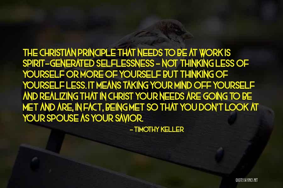 Being There For Your Spouse Quotes By Timothy Keller