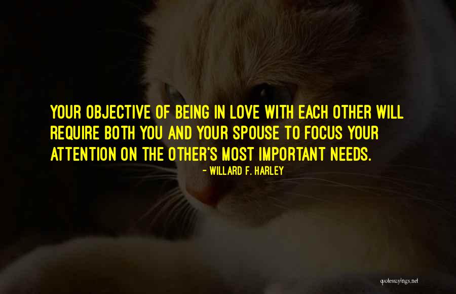 Being There For Your Spouse Quotes By Willard F. Harley