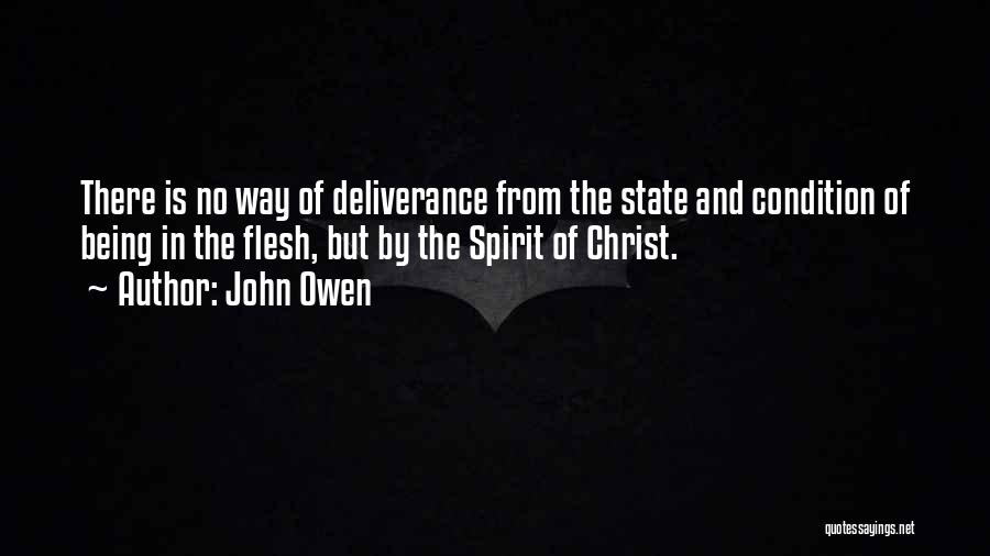 Being There In Spirit Quotes By John Owen