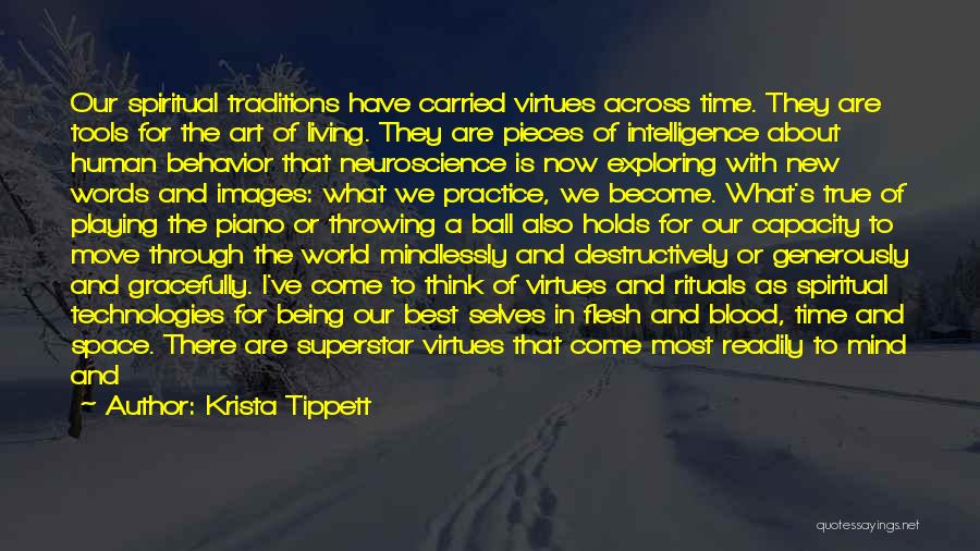 Being There In Spirit Quotes By Krista Tippett