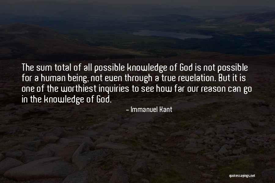 Being Through It All Quotes By Immanuel Kant